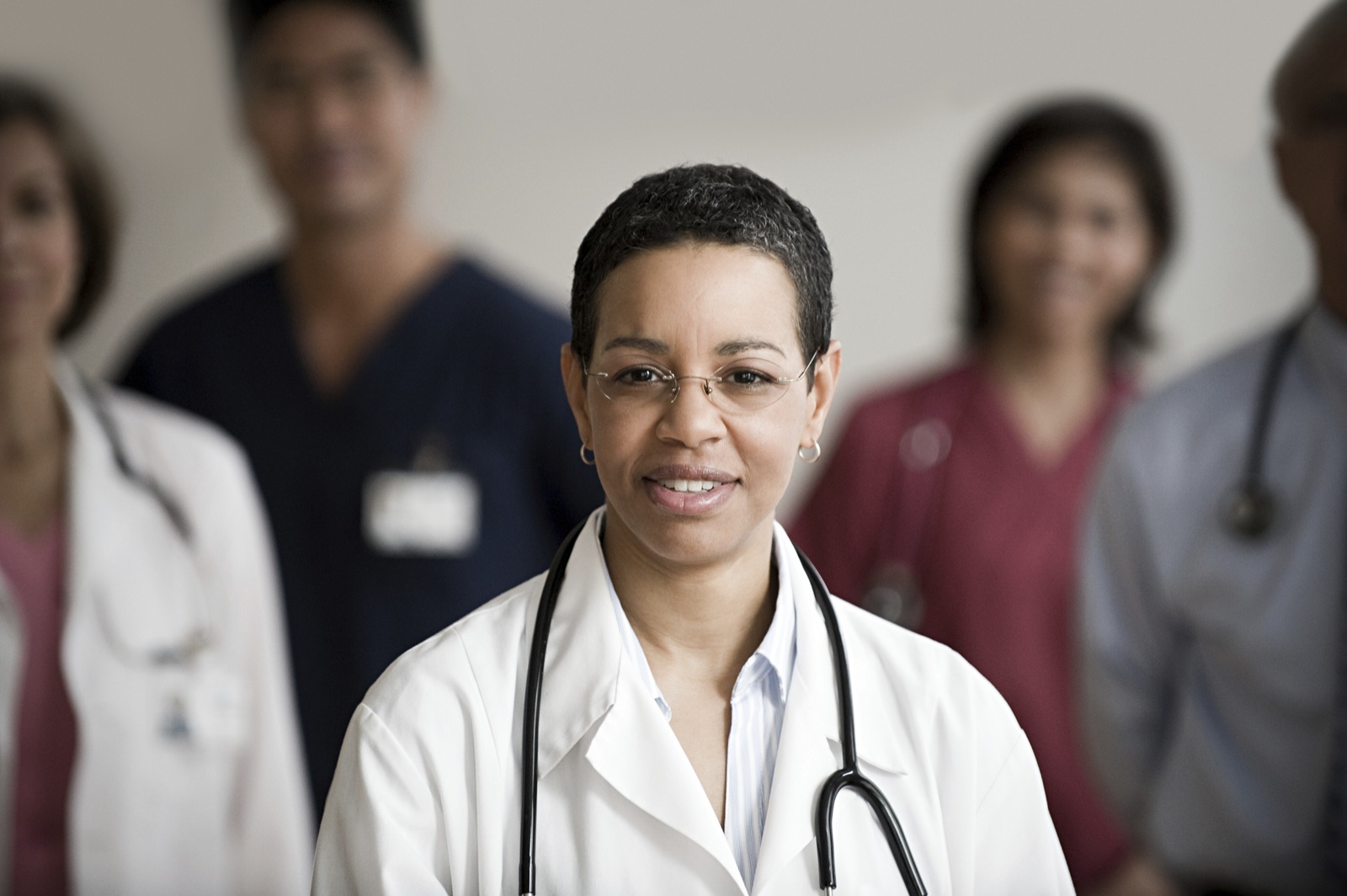 Equipo de profesionales médicos